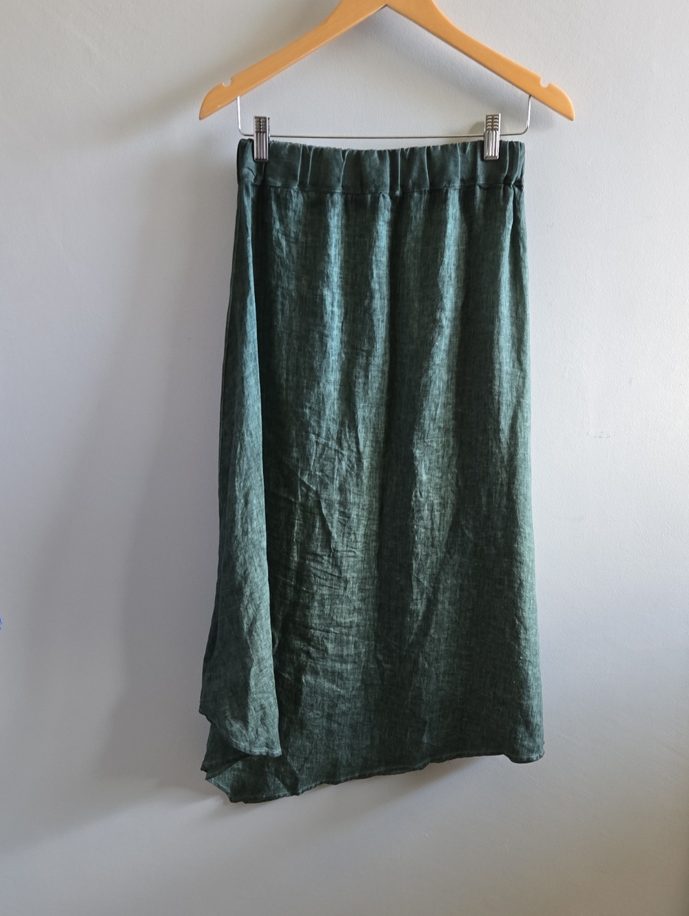Ploumanac'h Naples Linen Skirt Size Small Nori Colour - Picture 3 of 7